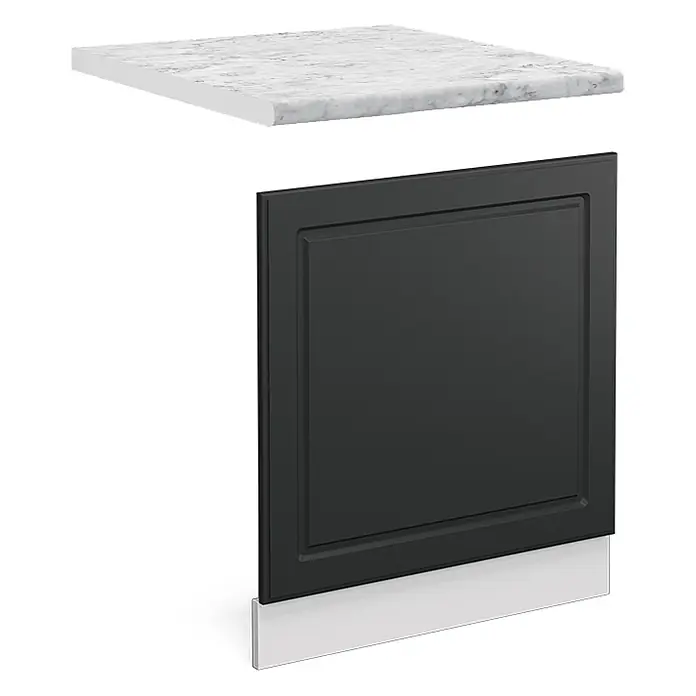 Vicco Frontblende R-Line, Anthrazit Landhaus, 60 cm - 
