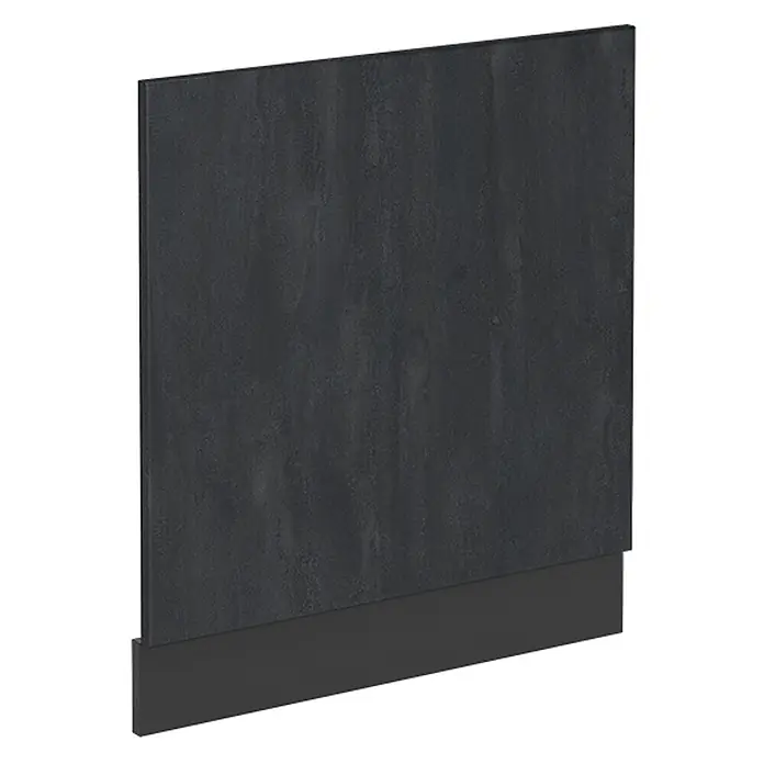 Vicco Frontblende R-Line, Schwarz Beton, 60 cm - 