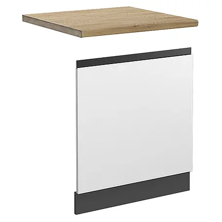 Vicco Frontblende R-Line, Weiß, 60 cm
