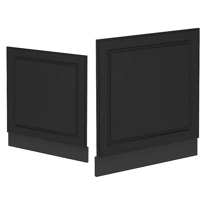Vicco Frontblende R-Line, Anthrazit Landhaus, 60 cm - 