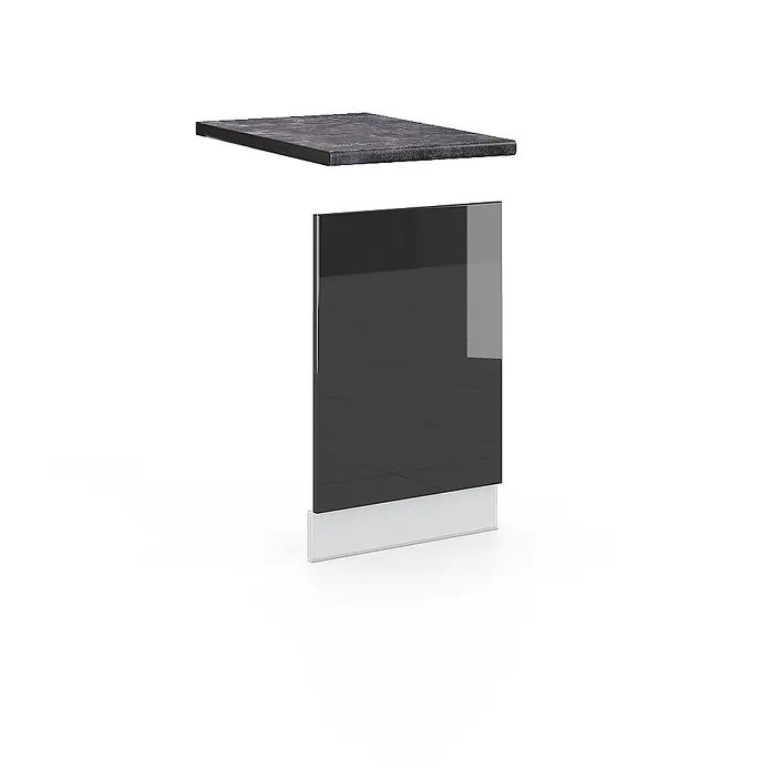 Vicco Frontblende Fame-Line, Anthrazit Hochglanz, 45 cm - 