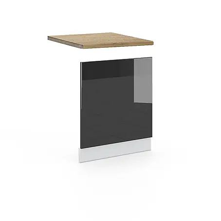 Vicco Frontblende Fame-Line, Anthrazit Hochglanz, 60 cm