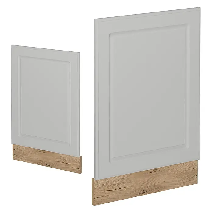 Vicco Frontblende R-Line, Weiß Landhaus, 45 cm - 