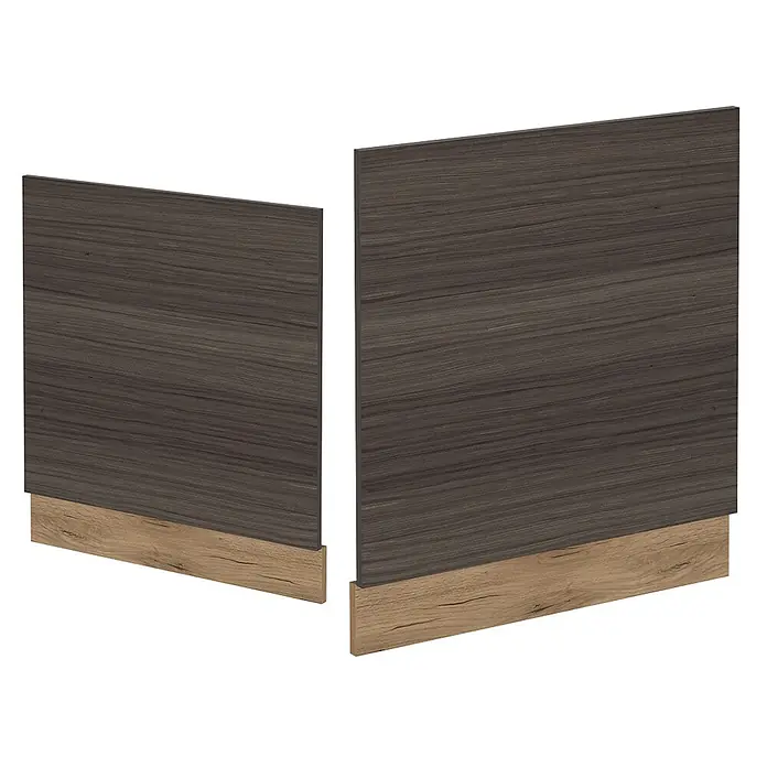Vicco Frontblende R-Line, Edelgrau, 60 cm - 