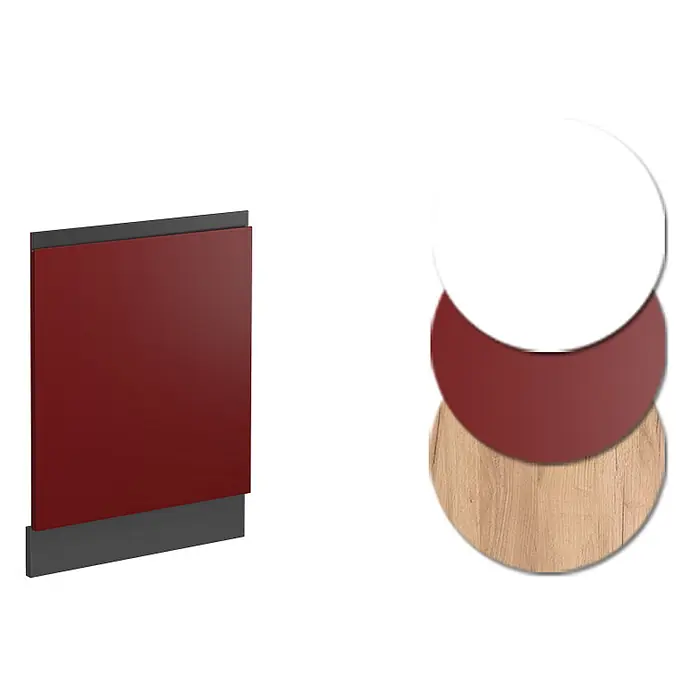 Vicco Frontblende R-Line, Rot, 45 cm - 