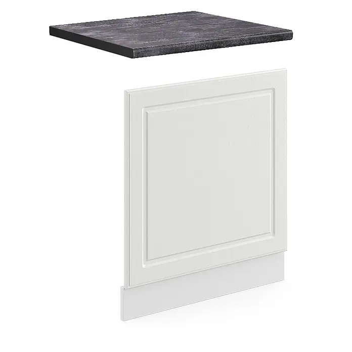 Vicco Frontblende R-Line, Weiß Landhaus, 60 cm - 