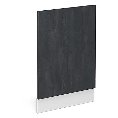 Vicco Frontblende R-Line, Schwarz Beton, 45 cm