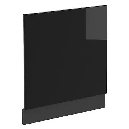 Vicco Frontblende R-Line, Schwarz Hochglanz, 60 cm