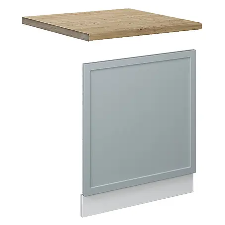 Frontblende Fame-Line 60 cm Hellblau-grau Art.-Nr. 50933