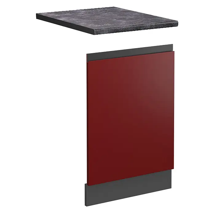 Vicco Frontblende R-Line, Rot, 45 cm - 