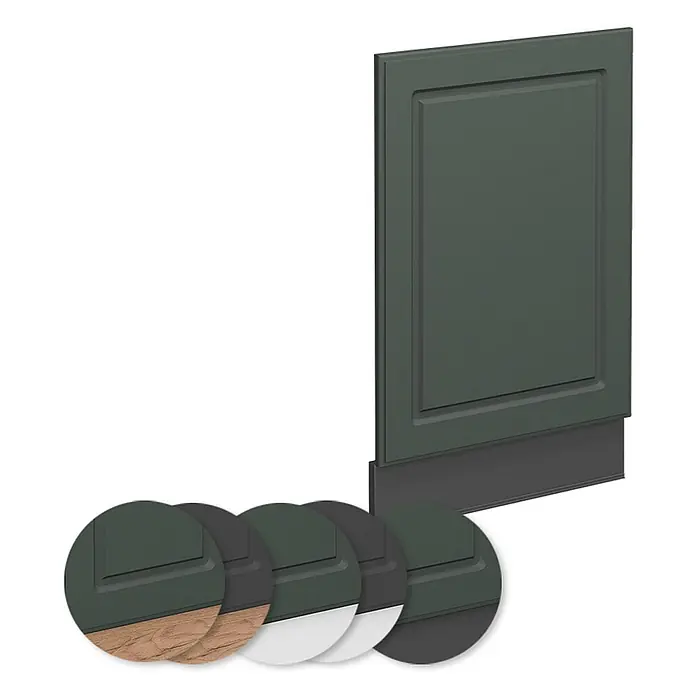 Vicco Frontblende Fame-Line, Grün-Gold Landhaus, 45 cm - 