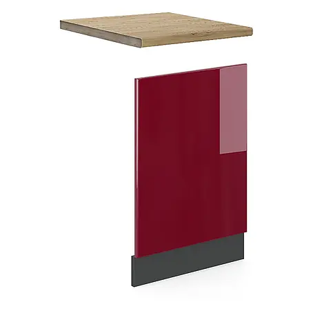 Vicco Frontblende R-Line, Rot, 45 cm