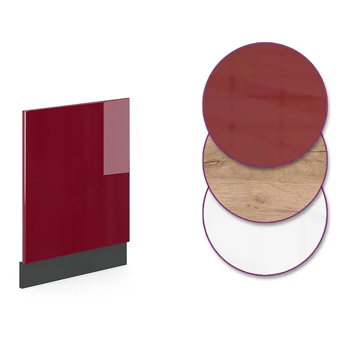 Vicco Frontblende R-Line, Rot, 45 cm - 