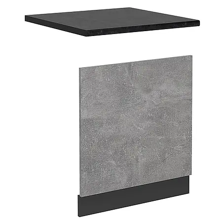 Vicco Frontblende R-Line, Beton, 60 cm
