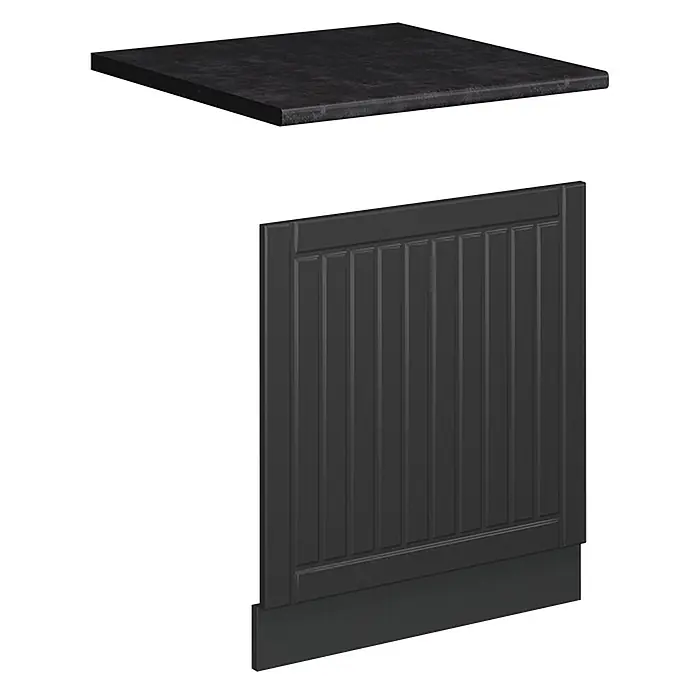 Vicco Frontblende Fame-Line, Dunkelgrau, 60 cm - 