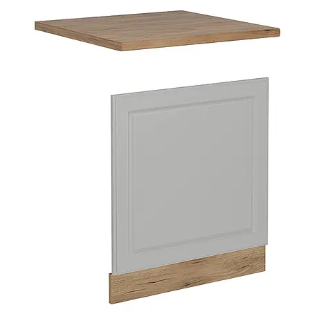 Vicco Frontblende R-Line, Weiß Landhaus, 60 cm