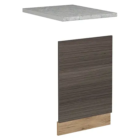 Frontblende R-Line 45 cm Edelgrau Art.-Nr. 53755