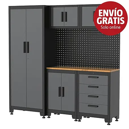 Vito  Armario multiusos metálico Combo