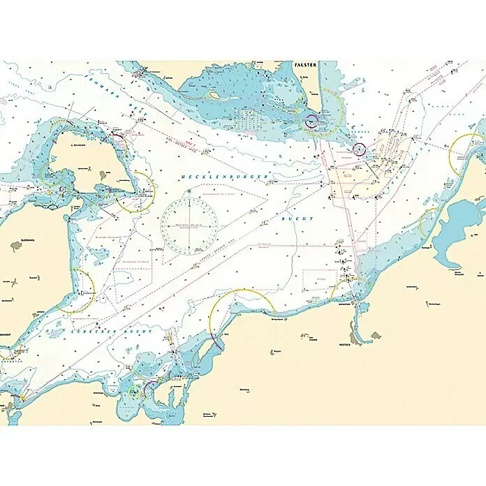 Navyline Tisch-Set - L x B: 40 x 30 cm, Lübecker Bucht