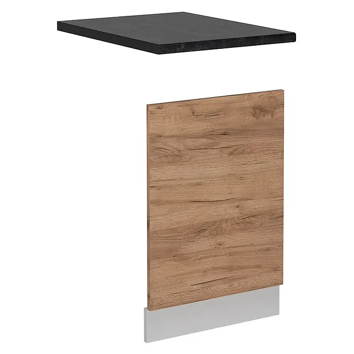Vicco Frontblende R-Line, Goldkraft Eiche, 45 cm - 