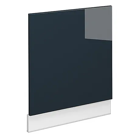 Vicco Frontblende Fame-Line, Dunkelblau Hochglanz, 60 cm