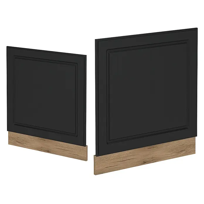 Vicco Frontblende R-Line, Anthrazit Landhaus, 60 cm - 