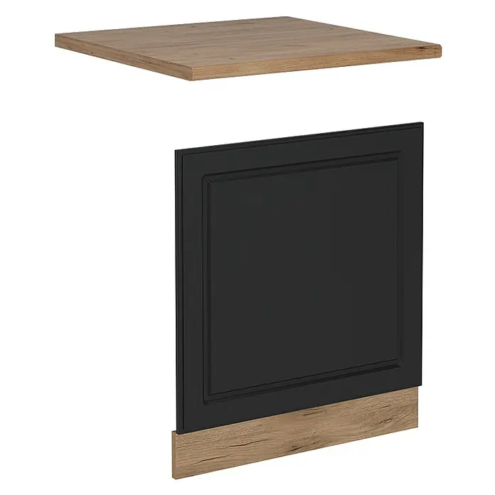 Vicco Frontblende R-Line, Anthrazit Landhaus, 60 cm - 