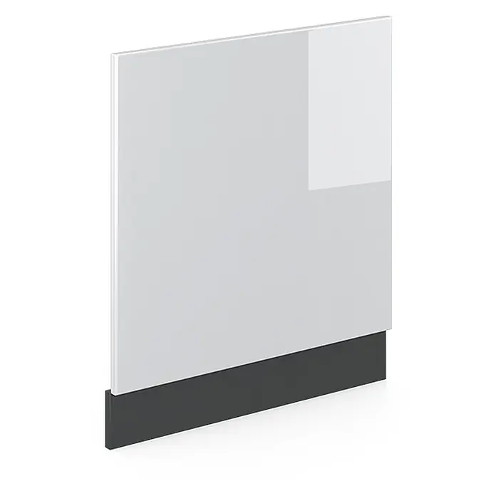 Vicco Frontblende R-Line, Weiß Hochglanz, 60 cm - 