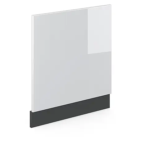 Vicco Frontblende R-Line, Weiß Hochglanz, 60 cm