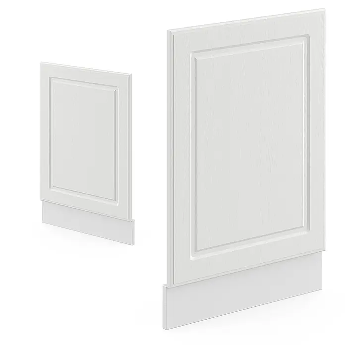 Vicco Frontblende R-Line, Weiß Landhaus, 45 cm - 