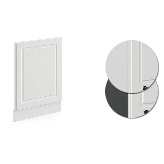 Frontblende R-Line 45 cm Weiß Landhaus Art.-Nr. 36351 - 