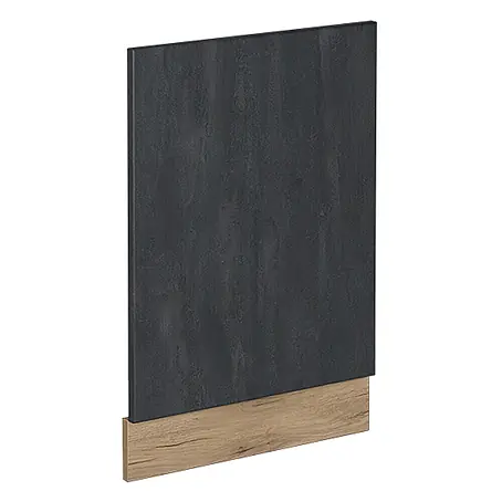 Frontblende R-Line 45 cm Schwarz Beton Art.-Nr. 42828