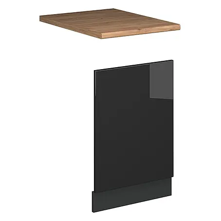 Vicco Frontblende Fame-Line, Anthrazit Hochglanz, 45 cm