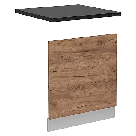 Vicco Frontblende R-Line, Goldkraft Eiche, 60 cm