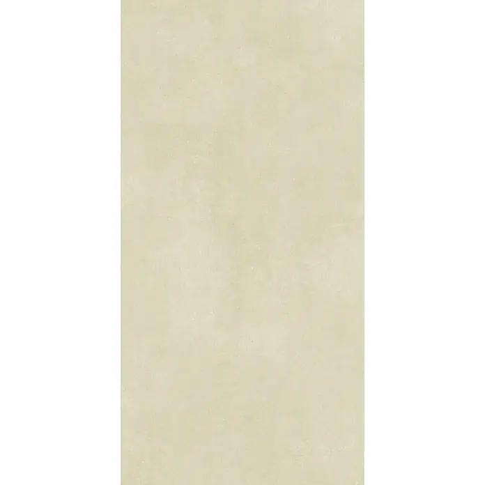 Feinsteinzeugfliese ARK IVORY – 60 x 120 cm, Betonoptik, Mat -  - Helle beigefarbene strukturierte Oberfläche mit mattem Finish.