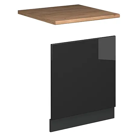 Vicco Frontblende Fame-Line, Anthrazit Hochglanz, 60 cm