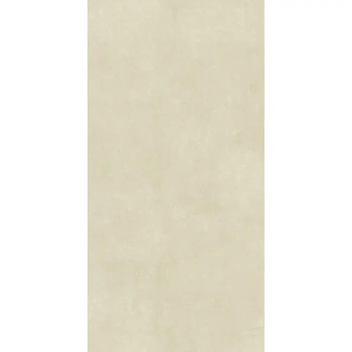 Feinsteinzeugfliese ARK IVORY – 60 x 120 cm, Betonoptik, Mat -  - Helle beigefarbene, dezent strukturierte Fliese mit matter Oberfläche, ideal für moderne Boden- oder Wandgestaltung.