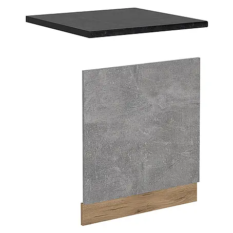 Vicco Frontblende R-Line, Beton, 60 cm