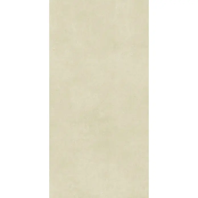 Feinsteinzeugfliese ARK IVORY – 60 x 120 cm, Betonoptik, Mat -  - Hellbeige, texturierte Oberfläche mit subtilen Farbvariationen für Böden oder Wände.
