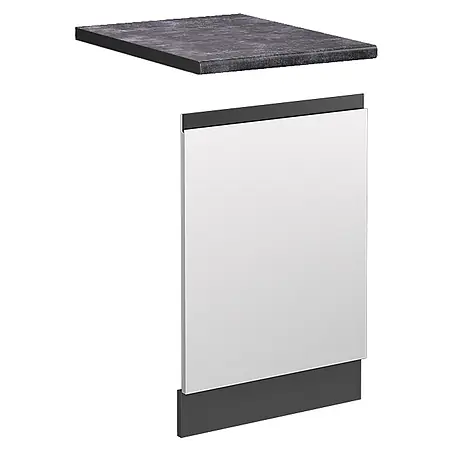 Vicco Frontblende R-Line, Weiß, 45 cm