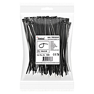 Profi Depot Kabelbinders (Zwart, 100 x 2,5 mm, 100 st.)