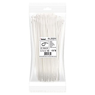 Profi Depot Kabelbinders (Transparant, 160 x 2,5 mm, 100 st.)