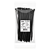 Kabelbinders (Zwart, 160 x 2,5 mm, 100 stk.)