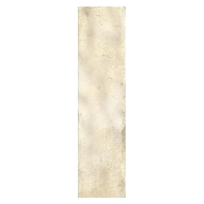 Wandfliese JULIET SABLE – 7.5 x 30 cm, Zellige-Optik, Brillant -  - Strukturierte hellbeige Fliese mit subtilem Beton- oder Steinlook.