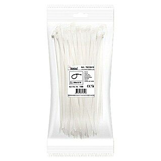 Profi Depot Kabelbinders (Wit, 200 x 4,8 mm, 100 st.)