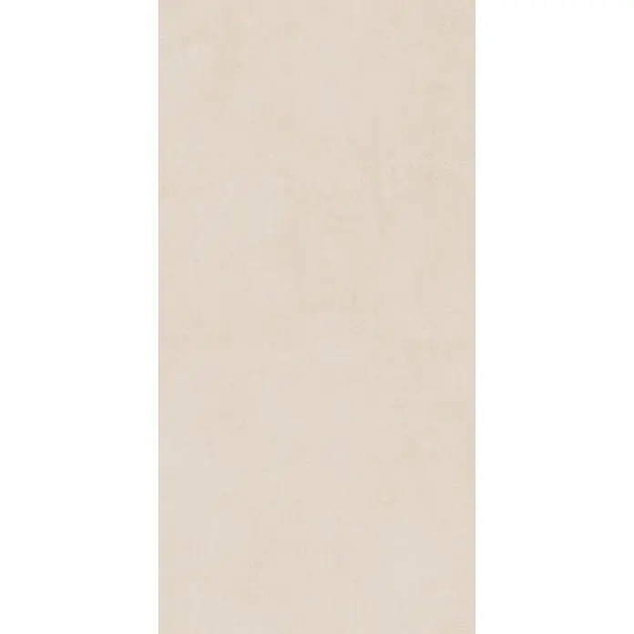 Feinsteinzeugfliese FABBRICA BEIGE – 60 x 120 cm, Betonoptik, Mat -  - Hellbeige oder cremefarbene texturierte Oberfläche mit feiner Maserung.