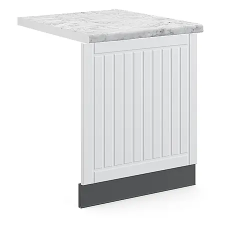 Frontblende Fame-Line 60 cm Weiß Landhaus Art.-Nr. 45797