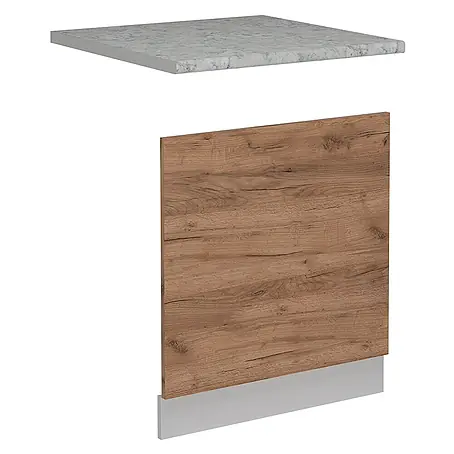 Vicco Frontblende R-Line, Goldkraft Eiche, 60 cm