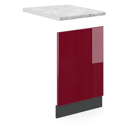 Vicco Frontblende R-Line, Rot, 45 cm