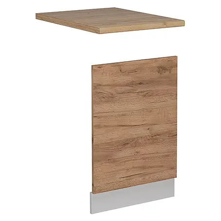 Vicco Frontblende R-Line, Goldkraft Eiche, 45 cm